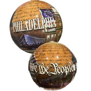 Philadelphia Philly Christmas Tree Ornament Holiday Souvenir We the People
